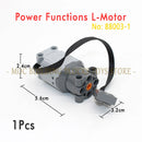 MOC Technology Building Blocks Bricks Power Functions Automotive Speed Gearbox Engine Transmission Machinery DIY Assembling Toys