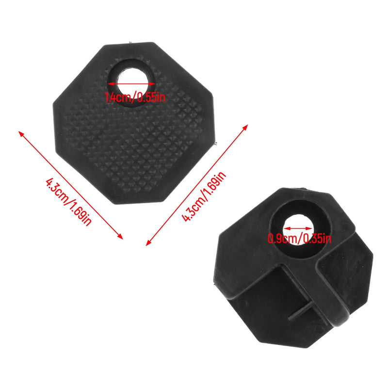 8Pcs Folding Chair Repair Accessories Plastic Camping Chair Attachment Connectors Portable Parts for Lawn Outdoor Camp Chair