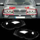 For BMW X5 E53 2000-2007 Car Headlight Clear Lens Cover Replacement Headlamps Transparent Lampshade Lamp Shell Car Accessories