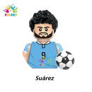 Kids Toys Football Stars Building Blocks Sport Player Bailey Messi Ronaldo Mini Action Figures Toys For Kids Christmas Gifts