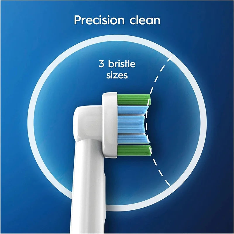 Oral B Electric Toothbrush Pro Power 4010 Precision Clean Teeth Plaque Removal Adult Toothbrush 5010 More Replacement Brush Head