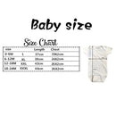 DIY YOUR DESIGN OR LOGO Newborn Bodysuit Short Sleeve Jumpsuit Breathable Casual Harajuku Simple CUSTOM TEXT Baby Romper 2025