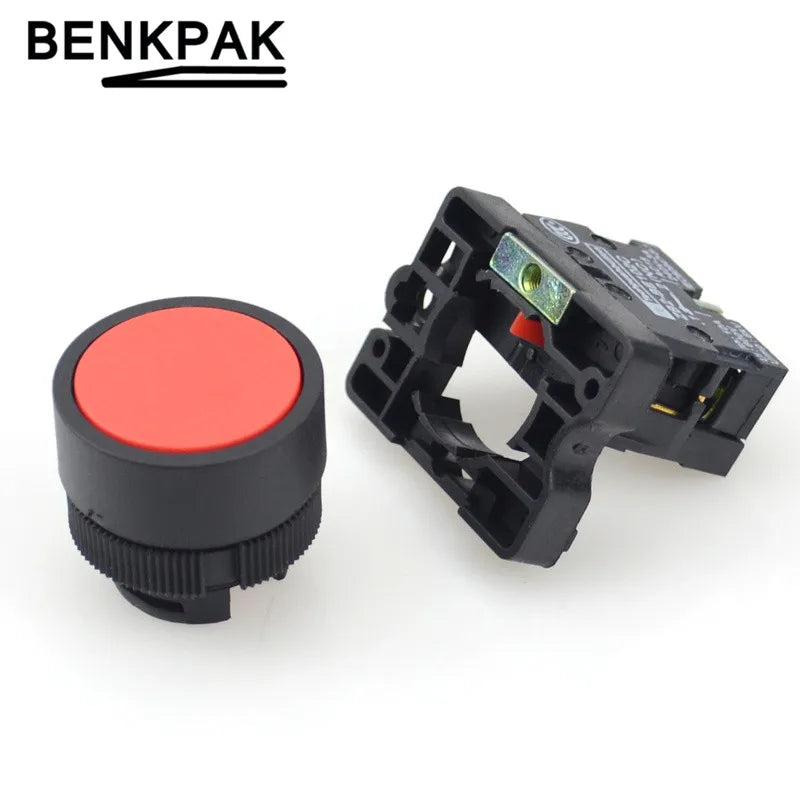 Self reset button switch 22mm start stop button XB2 flat touch switch button