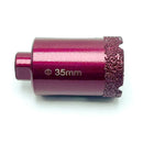 M10 Thread Vacuum Brazed Dry Diamond Drilling Core Bits Ceramic Tile Hole Saw Granite Marble Porcelain Brick Drill bit Tools