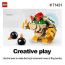 LEGO 71431 Bowser's Muscle Car Expansion Set 458 Pcs Super Mario series DIY Toys For Boys Girl Children Gift ages 8+