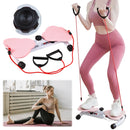 Multifunctional Fitness Tool Standing Abdomen Exercise Board with Pull Rope Foot Massage Fitness Board Twister Board for Home