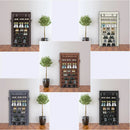 10-Tier Dustproof Shoe Rack Organizer - Black Closet Storage Cabinet for Space-Saving Shoes