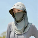 Men Breathable Full Head Mask Women Summer Sun Protection Cooling Long Balaclava Face Mask Neck Cover for Cycling Fishing