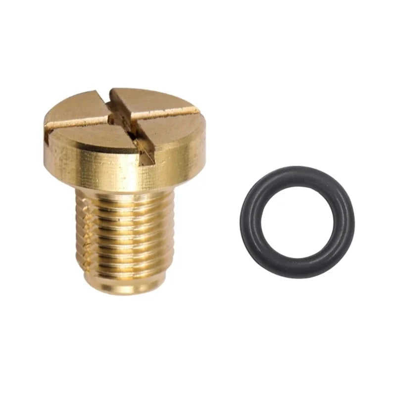 Durable Brass Coolant Expansion Screw Reliable Water Drainage Screw 17111712788 Replacement Suitable for E36 E39 E46