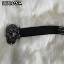 Multi-pattern Gothic Harajuku y2k Spicy Girls Punk Belt Women Men's Belt Subcultural Millennium Versatile Decoration