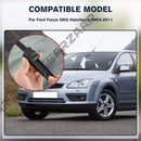 Front Rear Windscreen Wiper Blades Set For Ford Focus MK2 Hatchback 2004-2011 UK