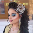 YouLaPan HP377 Ladies Wedding Crown Bridal Crowns for Brides Hair Accessories Metal Crystal Bridal Hair Band Wedding Tiara