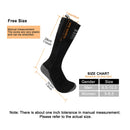 Winter Heating Socks With Battery Box Rechargeable Anti-Cold Unisex Thermal Heated Foot Warmer Outdoor Camping Ski Sports Winter