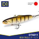 D1 VIB Lures For Winter Fishing 80mm/25g 90mm/30g Silicone Bait Artificial Wobblers Balancer For Pike Bass DT6011 Fishing Tackle