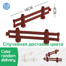 Big Size Block Bricks Train Tracks  Traffic Stop Lights Straight Duploes Black Accessories DIY Hot Toys For Children Baby Gift