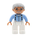 Big Size Action Figures City Princess Policemen Family Building Block Doll Character Accessory Assembly Toys for Children Gift