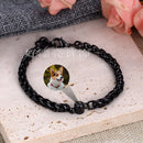 Titanium Steel Personality Picture Custom Fashion Men And Women Bracelet Christmas Couple Party Memories Series High-End Jewelry