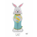 Easter Theme Disposable Tableware Cute Cartoon Rabbit Pattern Paper Plates Cups Napkins Kids Easter Party Decoration Supplies