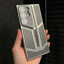 Luxury Heat Dissipation Cooling Case For Samsung Galaxy S25 S24 Ultra S23 Plus S22 Camera Protection Shockproof Bumper Cover