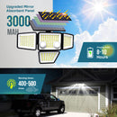Solar Outdoor Lights - 3000LM 188 LED Motion Sensor Lights Solar Flood Security Lights for Backyard Yard Patio