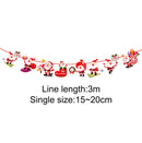 Christmas Banner 2023 Merry Christmas Decorations for Home Garland Santa Claus Navidad Natal Xmas Gift Noel Decor New Year 2024