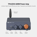 Fosi Audio  TPA3255 Bluetooth Sound Power Amplifier 300W x2 Mini HiFi Stereo Class D Amp Bass Treble For Home Theater