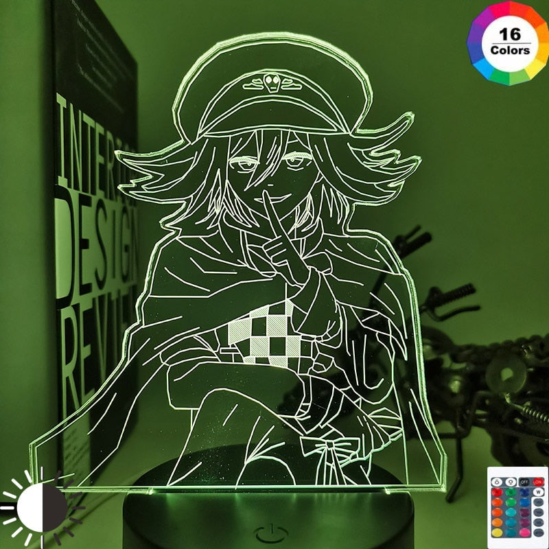 Danganronpa Led Night Light Kokichi Oma Lamp for Home Decoration Child Gift Danganronpa Acrylic Table Lamp Kokichi Oma