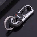 New  Keychain  Key Holder Keyring Men's Fashion Key Chain Gift Metal Key Ring Car Styling Auto Car Accessories（ Orange, Blue）