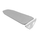 Foldable Wall Mounted Rotating Ironing Board Easy Installation Space Saver Gray