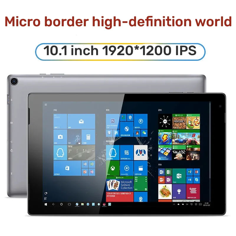 Super Deal 10.1 INCH Ezpad P7 Tablet PC Windows 10 RAM 4GBRAM 64GB ROM Quad-Core WIFI Dual Camera 64 Bit 1920 x 1200 Gift Cover