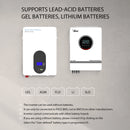 Anern 10.2KW Hybrid Inverter Off Grid Inverter 48v on Grid Solar Inverter Pure Sine Wave Bulit In 160A MPPT Solar Controller