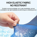 2Pcs Set Summer Ice Silk Cycling Arm Sleeves Breathable Bandana Mask Combination Suit Elastic Cold UV Sun Protection