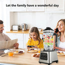 6000W Powerful Blender Mixer Juicer Smoothie Maker Table Blenders 2.5L Container Food Processor Blender Mixer for Ice Nut Fruit