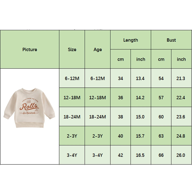 Baby Thanksgiving Sweatshirts Long Sleeve Crew Neck Letter Print Pullovers Toddler Warm Tops