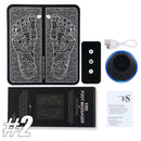 Foot Massager EMS Rechargeable Massage Mat Foot Relaxation Pads Electric Foot Massage Tool To Relieve Sore Feet Home Fitness