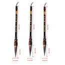 3Pcs Chinese Calligraphy Brush Big/Medium/Small Chinese Calligraphy Traditional Painting Brush