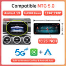 Android 13 Touch Screen for Mercedes-Benz C Class GLC W205 V Class W447 2015-2018 Radio GPS Navigation Bluetooth WiFi Head Unit