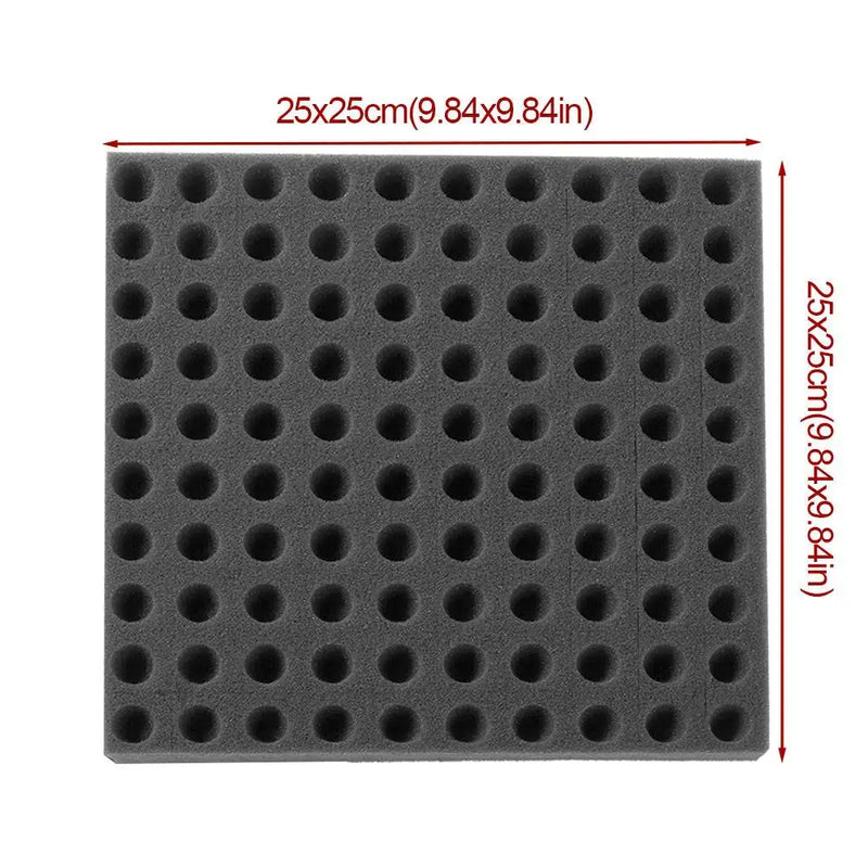 100PCS Seedling Sponge Soilless Dirt Resistant Medium Seedling Seed Square Growth Hydroponics Cube Foam Sponge Pots trays