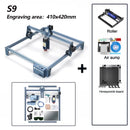SCULPFUN S9 Laser Machine 90W CO2 Laser Effect Engraving Cutting Tool High Accuracy 410x420mm Carving Quick Assembly