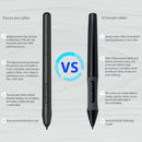 PN01 Battery-Free Passive Stylus with 5 Replace Nibs for XP-Pen / Ugee Graphic Tablet Star03/Star06/StarG430S/StarG640/Deco Fun