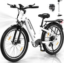 HITWAY 26X3.0 City Electric Bike Penelec W City cruister E boat 48V 18Ah Replaceable Battery 55-80Km 7 Speed switch E Ke