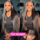 Bling Hair Brazilian Straight 13x4 Transparent Lace Front Human Hair Wigs For Black Women 13x6 Lace Frontal Wig Pre Plucked