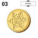 Irregular Lacquer Seal Head Retro Stamp Diy Scrapbooking Crafts Invitation Letter Decor Wax Seal Christmas Valentine's Day Theme