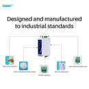 LoRa Module 433MHz RS485 Half duplex 30dBm Long Range 8km Modbus Din-Rail High Performance Wireless Data Transmission Relay LBT