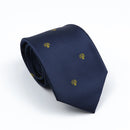 Trendy Design Men's Microfiber Jacquard Necktie Animal Plant Skull Flower Woven Tie Wedding Party Father's Day Birthday Gift