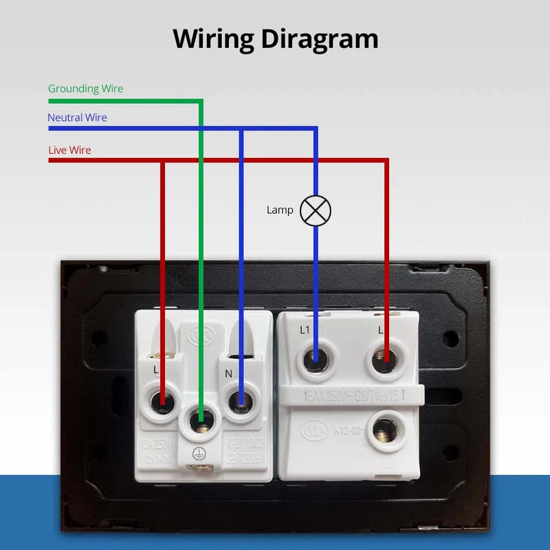 DIY Frame Only Wallpad Glass Aluminum Stainless Steel Panel 1 2 Gang Intermediate Reset Switch Brazil Socket 118*75mm