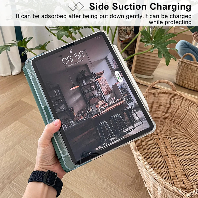 For iPad 10th Gen Case 2022 Funda iPad Pro 11 13 M4 2024 M2 iPad Air 13 11 Air 5 4 iPad 9th 8 7 Generation Pro 12.9 Mini 6 Cover