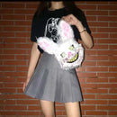 Halloween Horror Bloody Head Cover Mask Rabbit Bear Cosplay Mask Carnival Costume Headgear Props Handmade Party Decoration