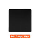 Benexmart Zigbee Wireless Switch 1 2 3 4 Gangs Scene Control Smart Home Devices Works with Tuya Click On Off Scene Switch Black