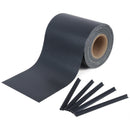 1Set PVC Protection Tape Roll Visual Garden Fence Terrace Balcony Privacy Screen with Fixing Clips Outdoor Awning Wind Sunshade